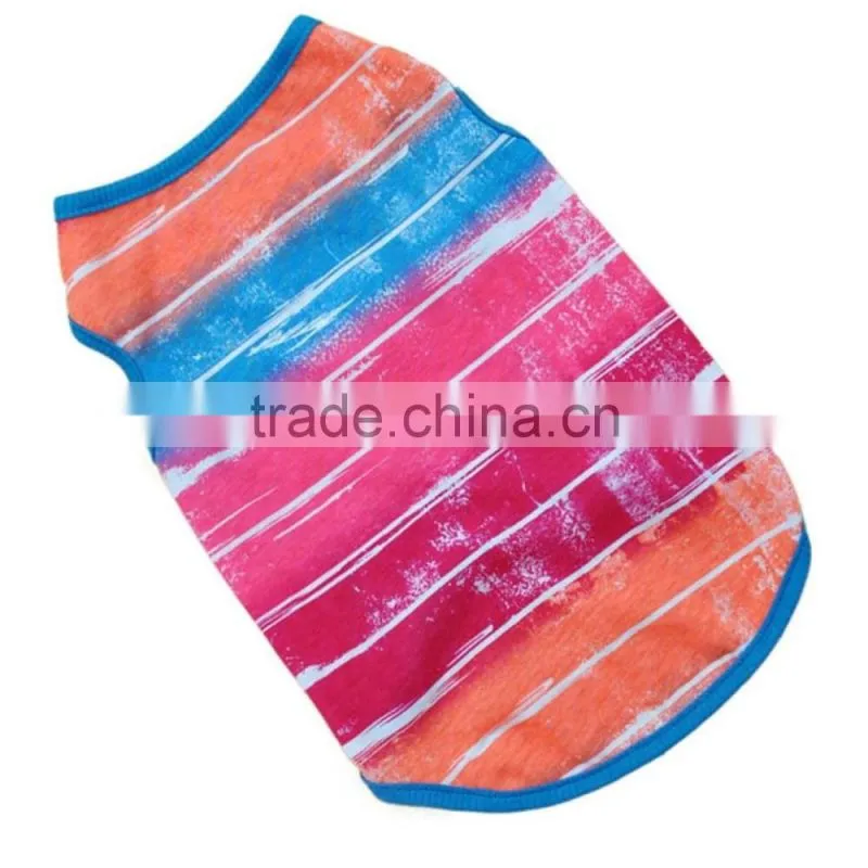 new design Pet Puppy Summer Shirt Pet Clothes T Shirt