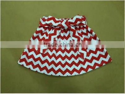 New style!wholesale Red and white stripes mini skirt Baby Summer Skirts Children Kids Clothing