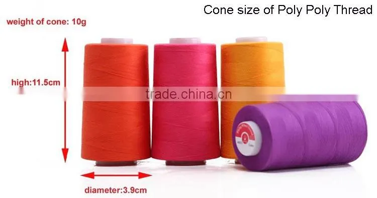 150 denier polyester filament yarn for sewing thread