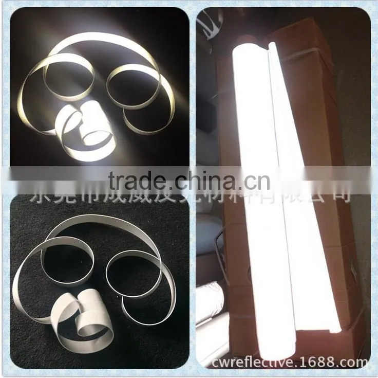 high vision 100% polyester reflective sportswear fabric for making cycling clothes suit