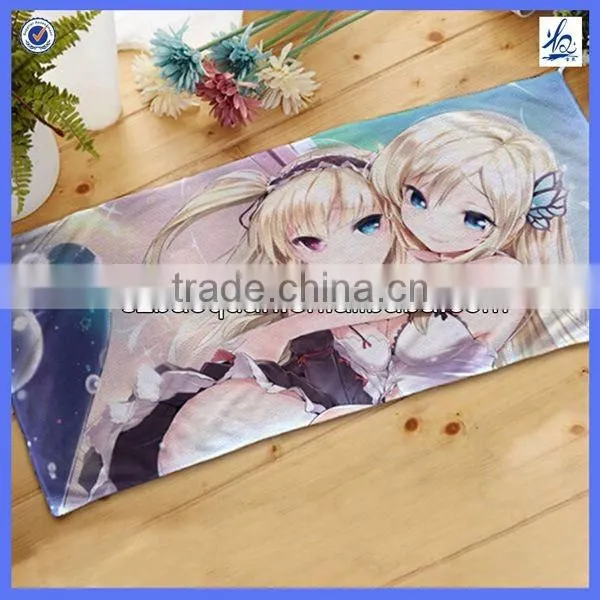 Reactive printing microfiber towel print logo oem design
