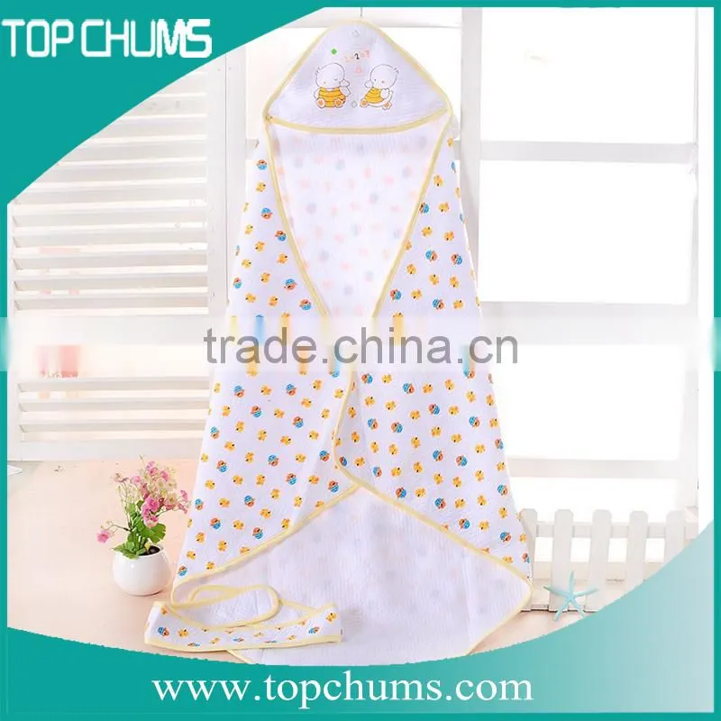 Top selling unisex eco-friendly and soft cotton baby hooded towel
