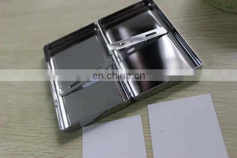 Metal Cigarette Case With Sublimation Printable Aluminum Sheet