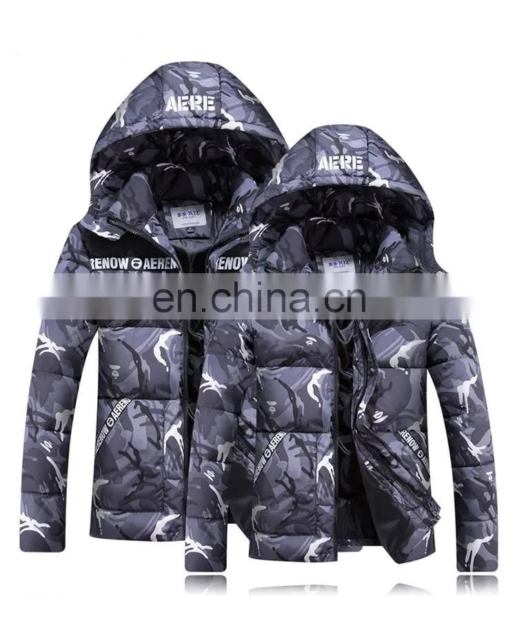 Hot Sale Men Camo Jacket 100% High Quality Cotton Camo Jacket Men