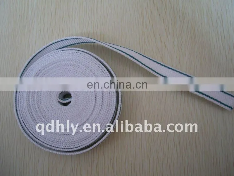 High tenacity PP webbing with colorful line