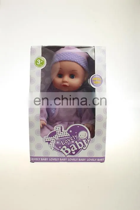 Plastic reborn baby lovely doll