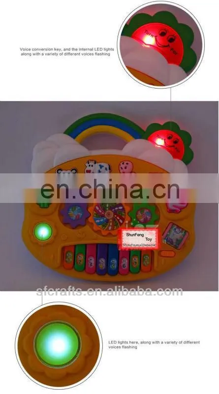 Cartoon musical electronic keyboard electronic organ toys