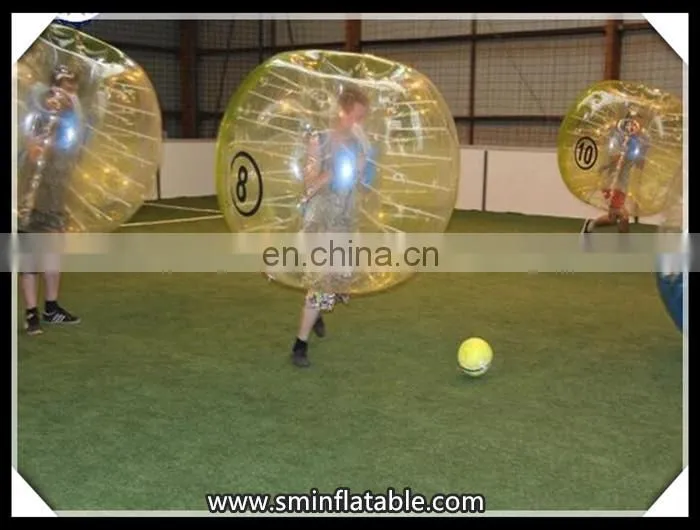 Hot selling inflatable human sumo bumper ball,human inflatable knocker ball,clear inflatable bouncy ball for adult