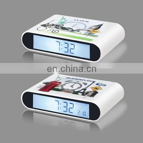 Novelty Reversal manual alarm clock alarm clock led alarm clock