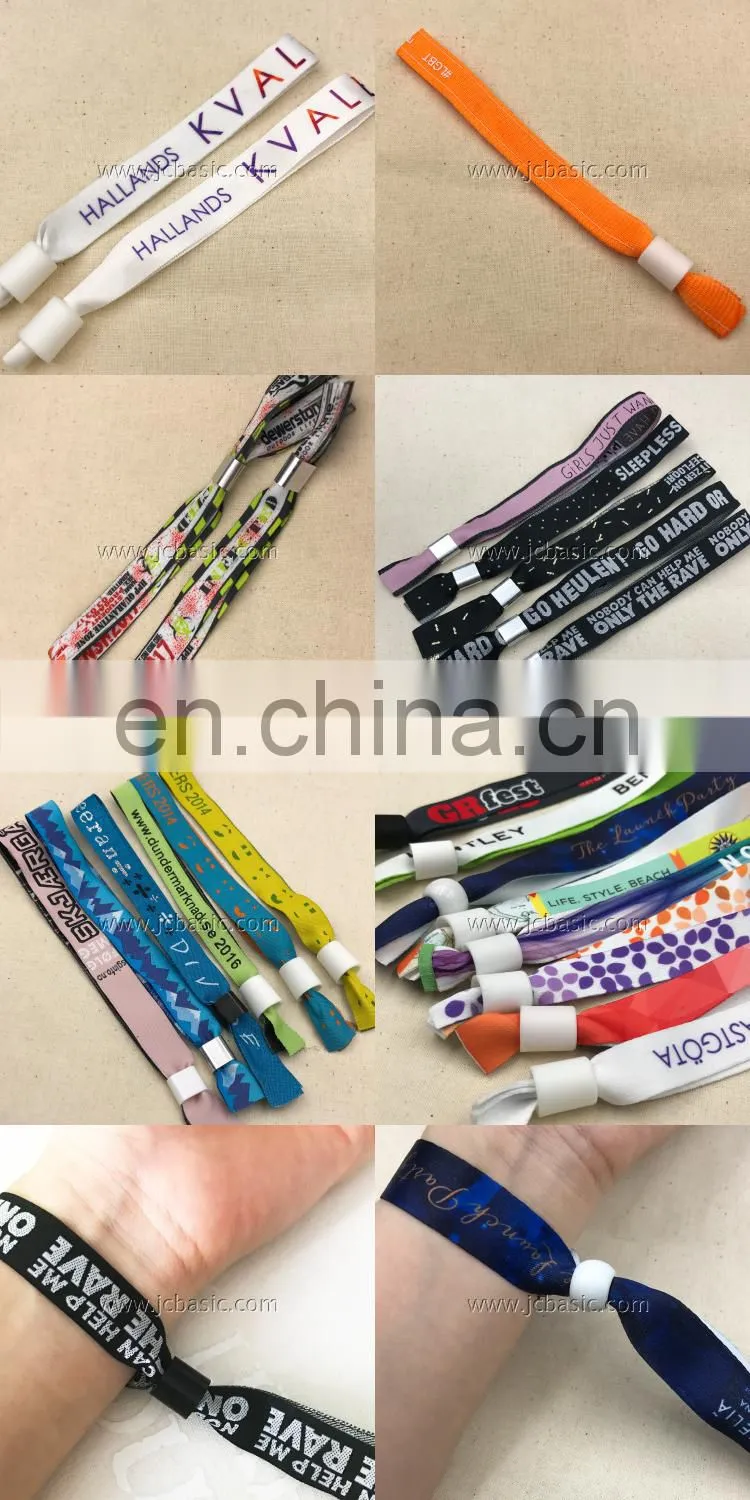 woven wristband cloth festival wristbands bracelets woven wristband