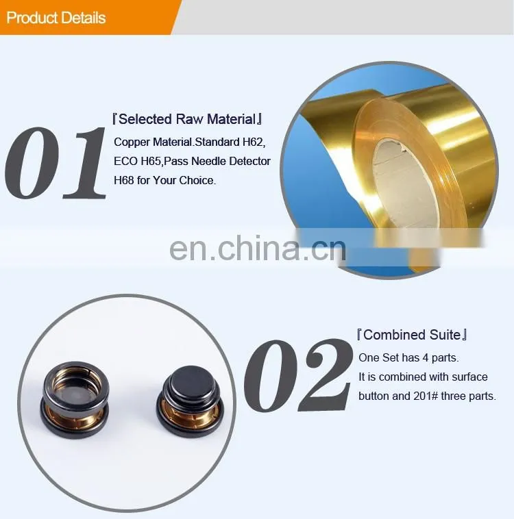 New Design Metal Snap Button for Jacket BM10809
