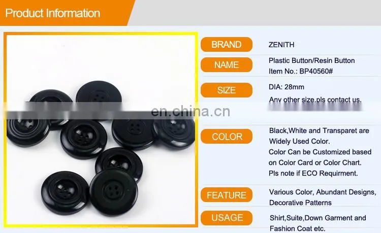 Custom Polyester Resin ButtonBP40560