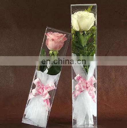 New customized flower plastic packaging