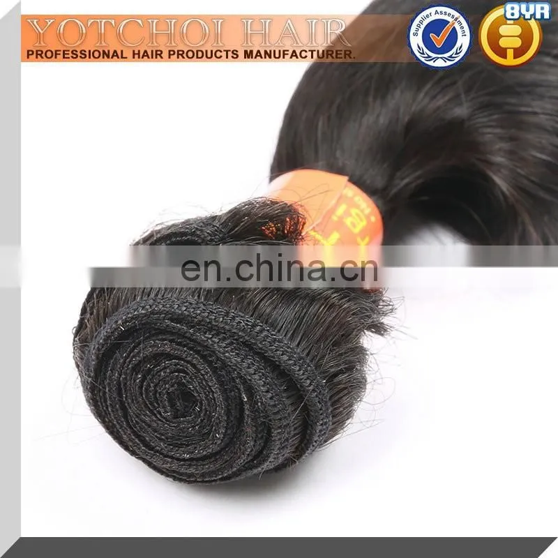 Factory Price Wholesale Pure Indian Remy Virgin Human Hair Weft 100% Natural Virgin Indian Remy Temple Hair For Cheap