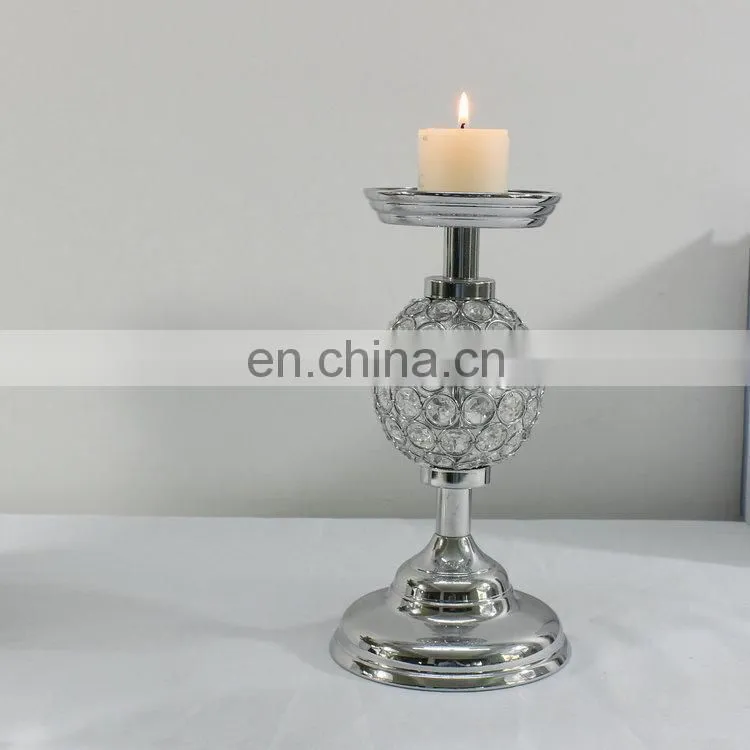 Crystal Tea Light Candle Holder Candlestick