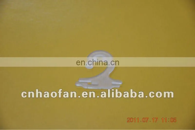 Plastic hook for socks packing