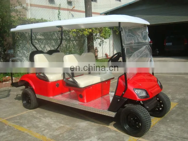 Powerful 48W 4000W high quality fourstar golf cart from China with CE approved