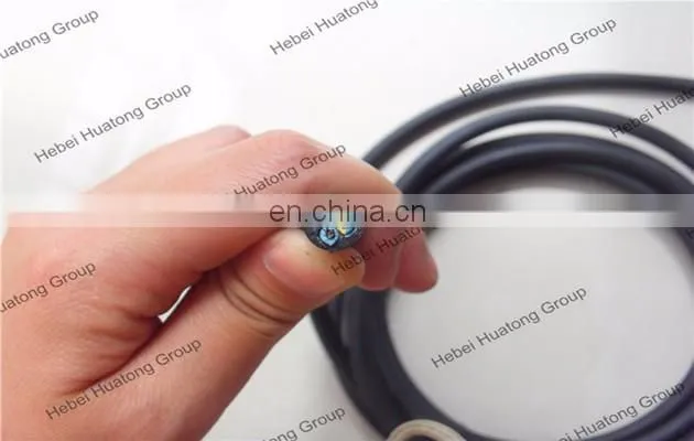 IEC standard 3 core 4mm flexible cable rubber cable
