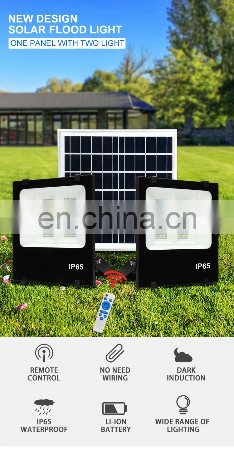 Faner lighting new product solar power system home CB SASO CE ROHS BIS waterproof IP65 30w 50w 100w 150w 200w outdoor