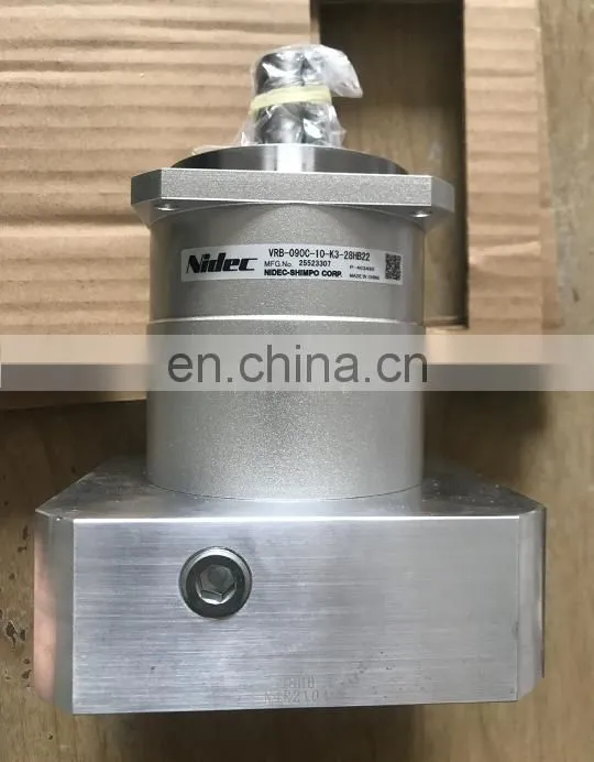 Original Shimpo Nidec Planetary Gear Box VRB-090C-10-K3-28HB22 For Mask Making Machine