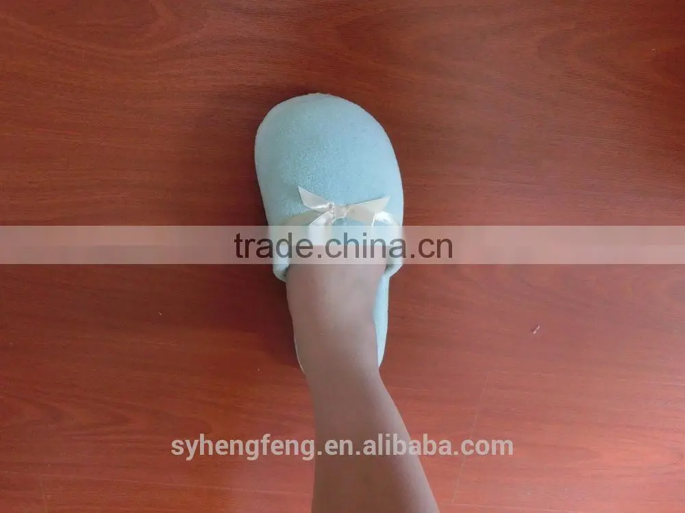 2016 fashion nice pure color room shoes