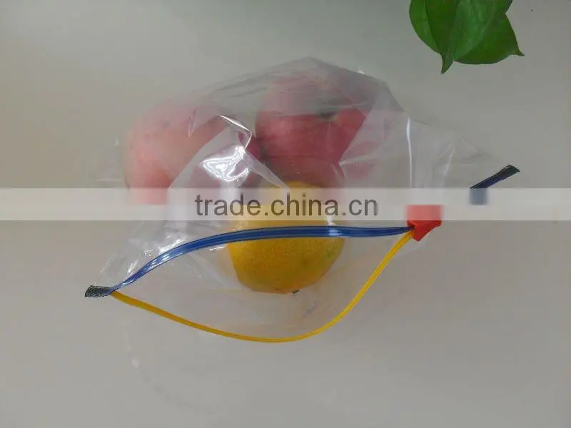 Zipper slider bag
