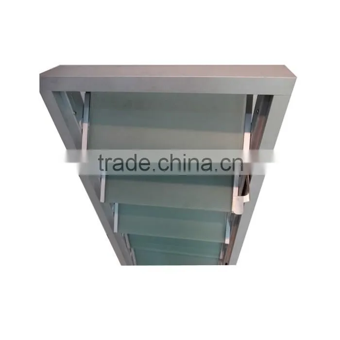 Original Brand Foshan Customize Aluminium Glass Windows With Louvers