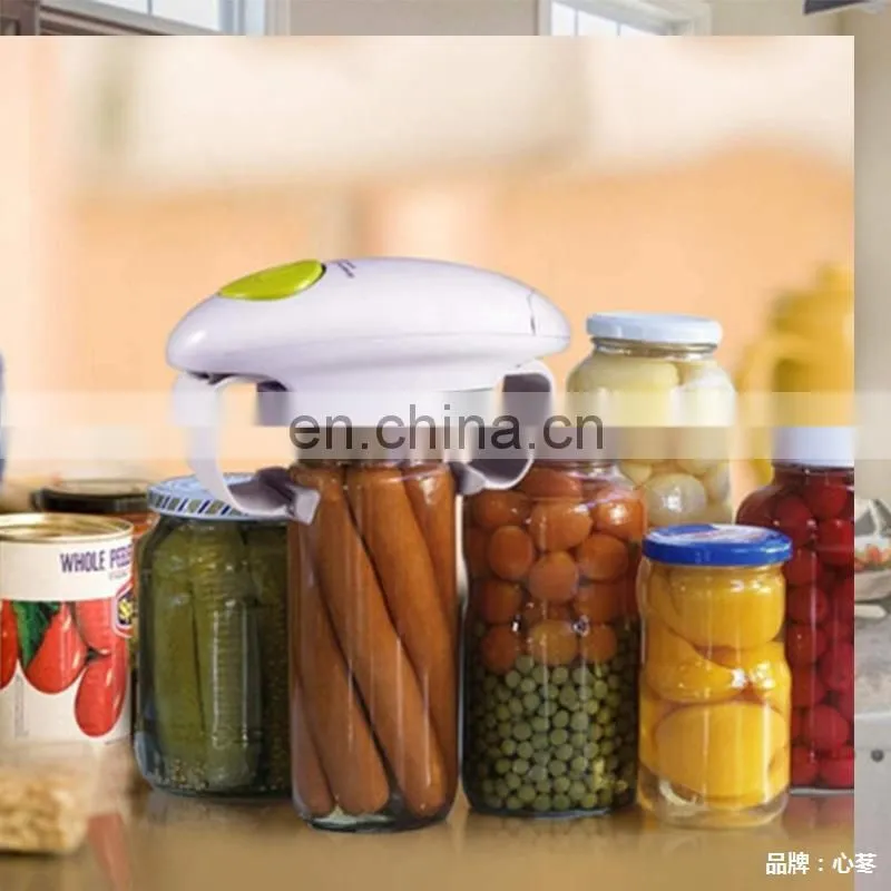 Electric can opener Bottle opener One-button automatic bottle opener Home kitchen tools