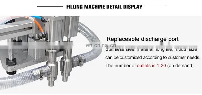 Semi-Automatic High Viscosity Peanut Butter Lotion Cream Jam Bottle Piston Pump Honey Thick Liquid Paste Filling Machine
