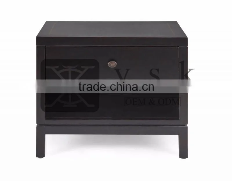 NI-073 Modern Wooden Bedside Table Made In China
