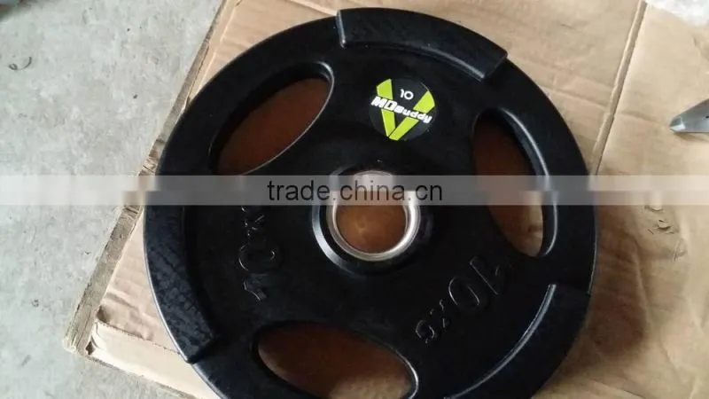 Home gym equipment olympic PU weight plate