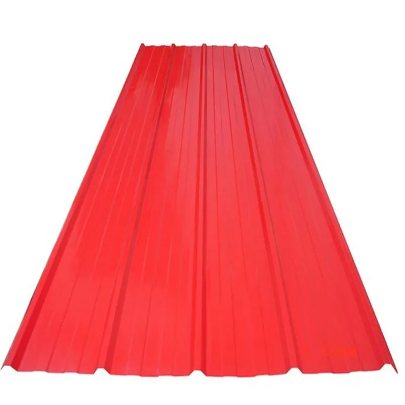 Prepainted Corrugated Steel Sheet Color Coated Roofing Plate SGCC Grade for Container Application