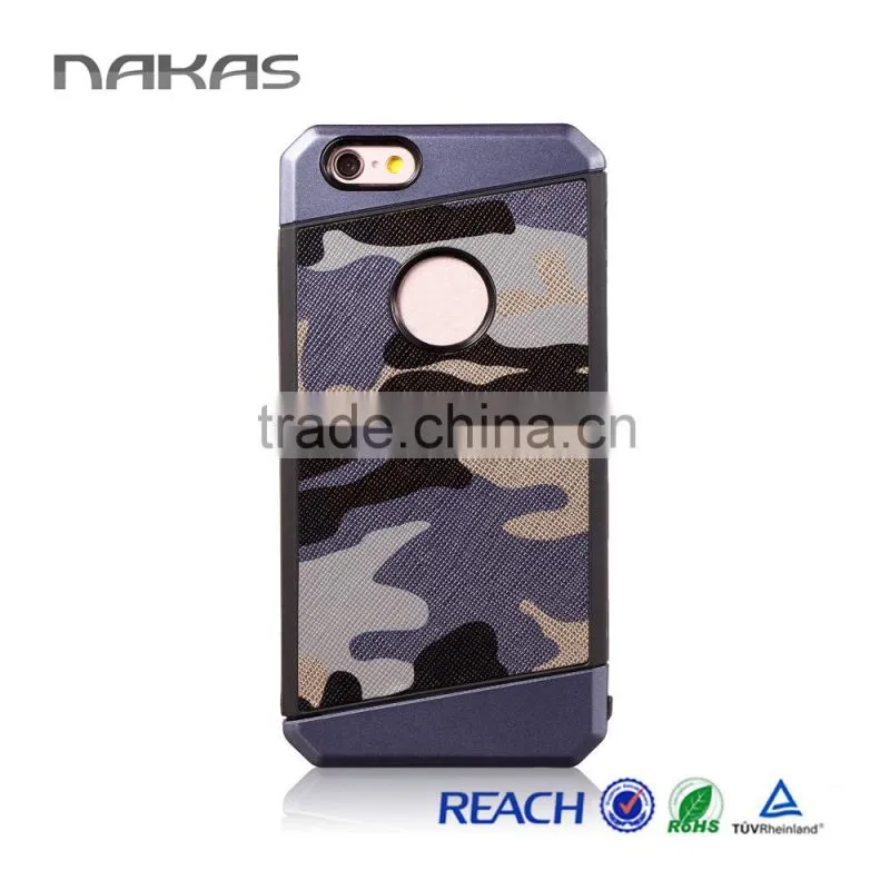 Shock proof case for iphone 6 with card slot