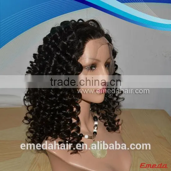 Beauty Hair Brazilian Virgin Hair Afro Kinky Full Lace Wig