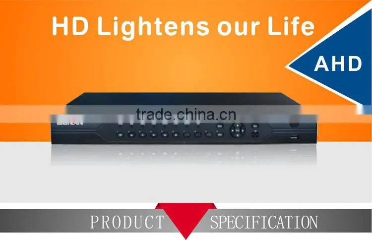 H 264 2Sata Full 720P Standalone AHD 16 Channel DVR with free upgrade firmware