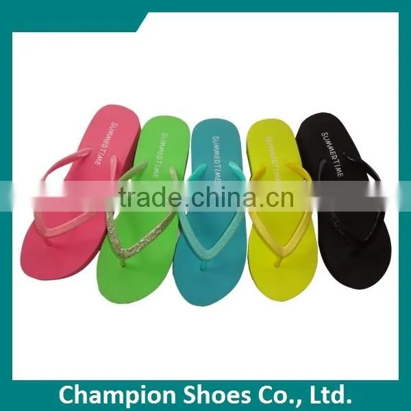 Customized Brand High Heel Eva Sandals and Slippers 2014