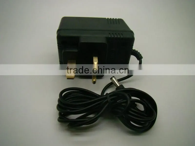 Factroy direct Linear AC to DC 9v 500ma power Supply Positive outside Negative inside