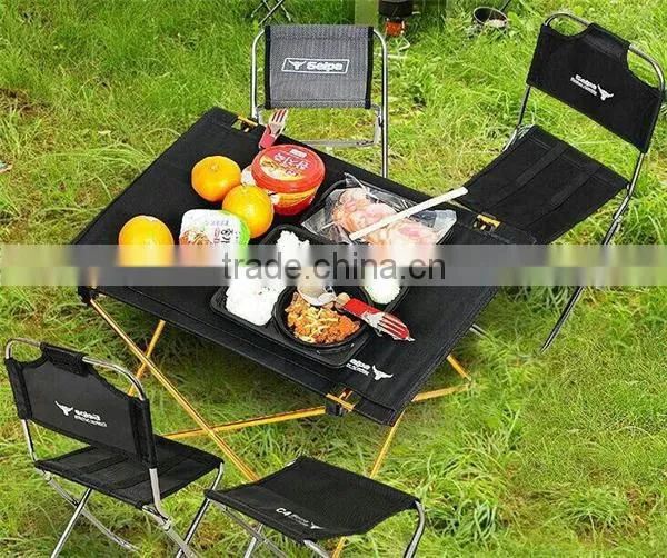Factory sell cheapest outdoor table and chair camping table and chairs portable folding table and chair set