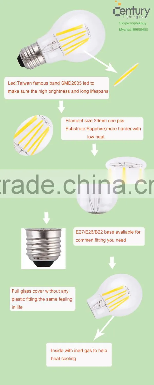2700k Promotional Led Filament Bulb