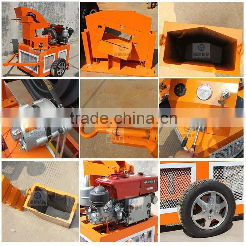 FL1-20 Compressed earth interlocking brick machine price in India for building machinery