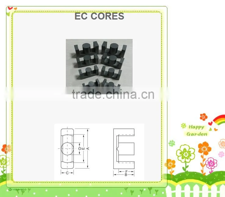 ETD44 high frequency transformer ferrite core PC40 with best price