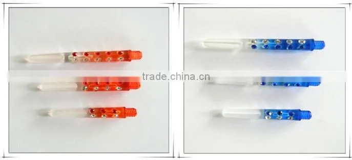 36mm 2BA Nylon Pink Dart Shafts