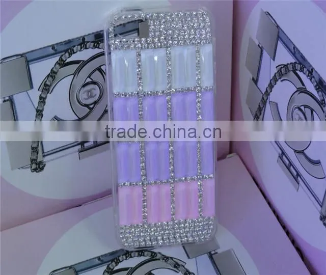 Diamond bling phone case For iphone 5 5S mobile phone accessory