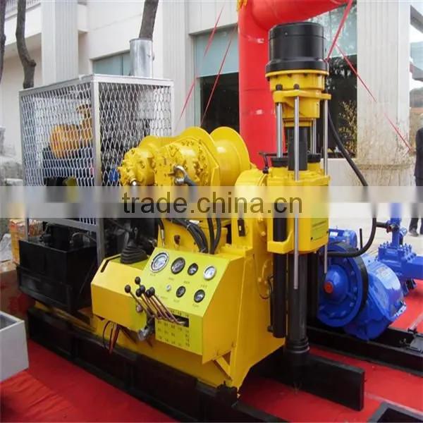 High speed portable XY-3 trailer mount hydraulic drilling rig for sale