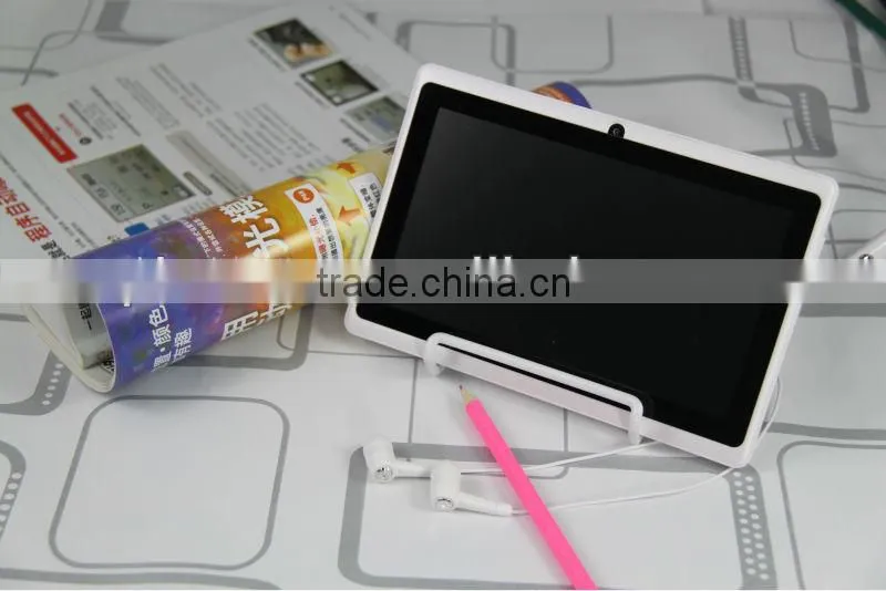 New design 7 inch Allwinner A13 Q88 tablet pc google andriod 4.0