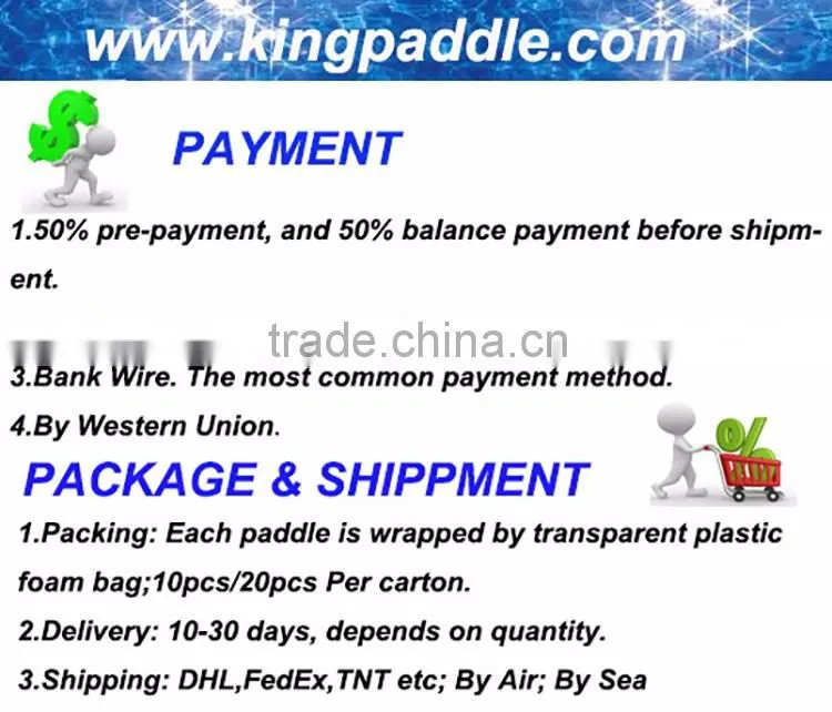 2016 new high quality and light weight greenland carbon fiber paddles