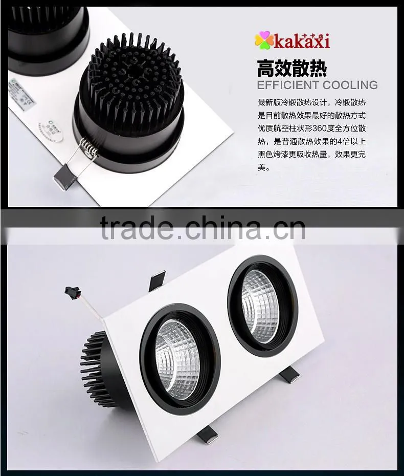 Factory Sales LED Ceiling Light 5W 7w 10W 20W COB LED Grille Lamp LED Spotlight