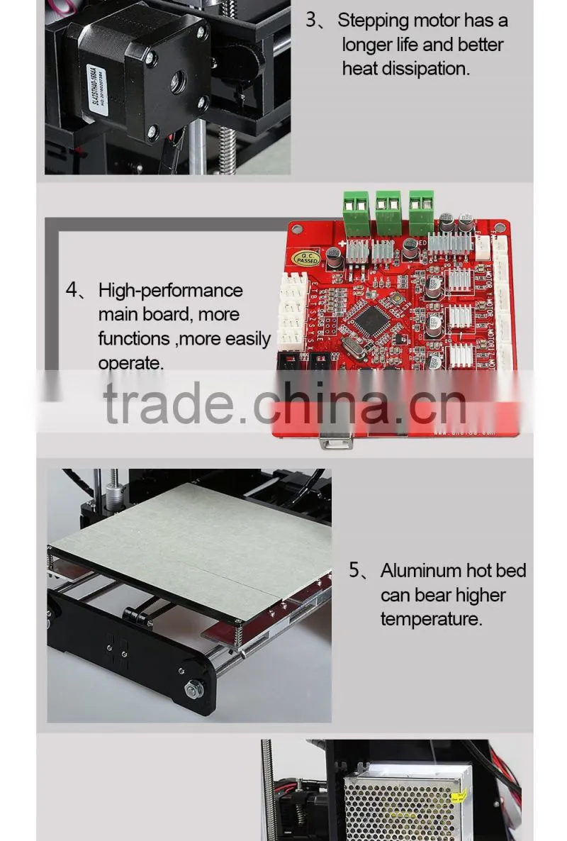2016 Promotion Sale High Accuracy Nylon Filament Small DIY 3D Printing for Phone Back Cover