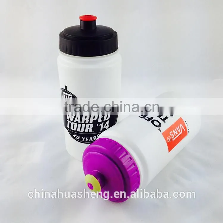 Wholesales Bottles custom LOGO PE sport bottle BPA Free plastic water bottles
