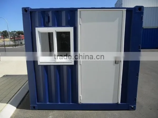 Corten steel 8ft shipping container office for sale